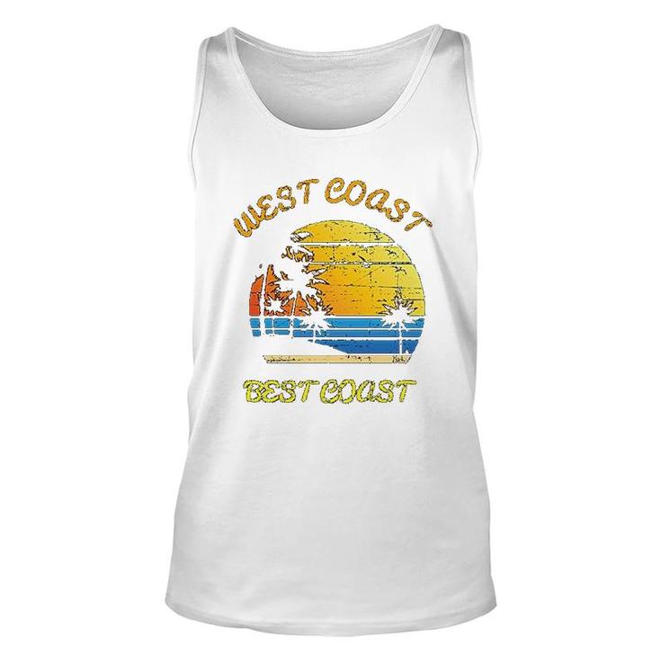 West Coast Best Coast Unisex Tank Top