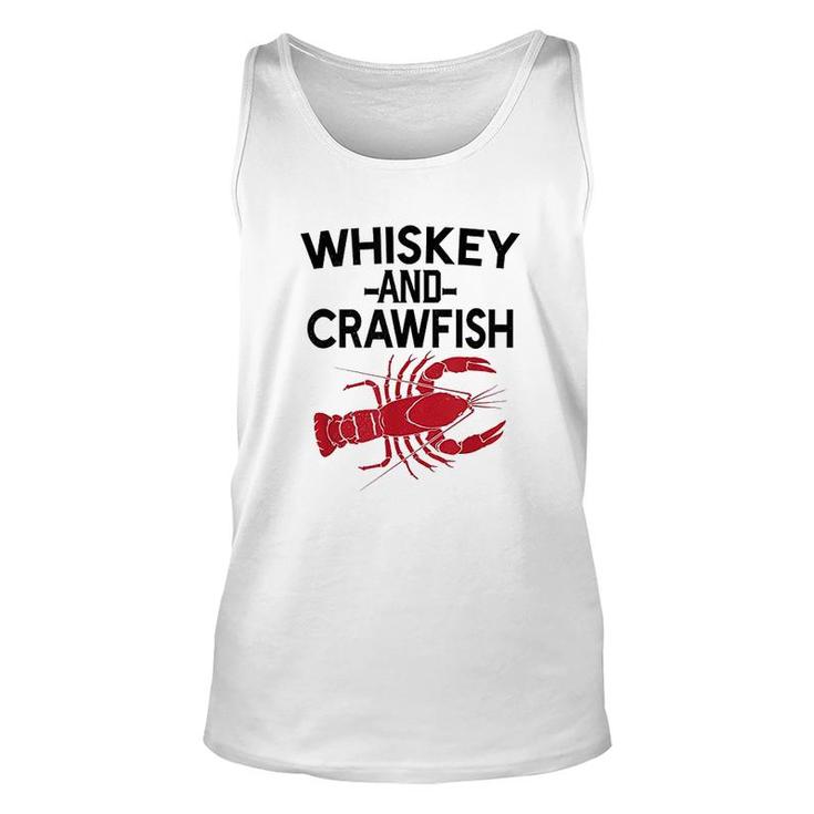 Whiskey And Crawfish Unisex Tank Top