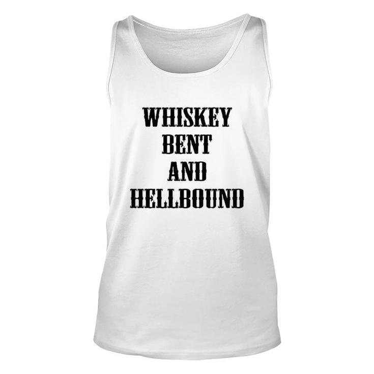 Whiskey Bent And Hellbound Country Party Unisex Tank Top