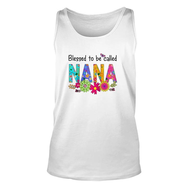 Womens - Blessed To Be Called Nana S  Unisex Tank Top