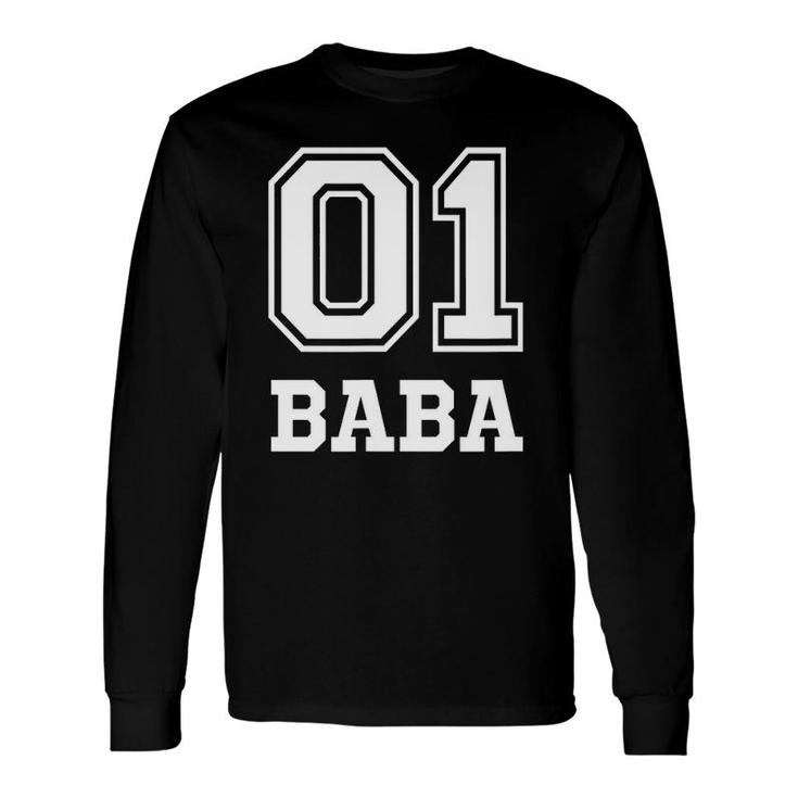 01 Baba Number 1 One Christmas Long Sleeve T-Shirt T-Shirt