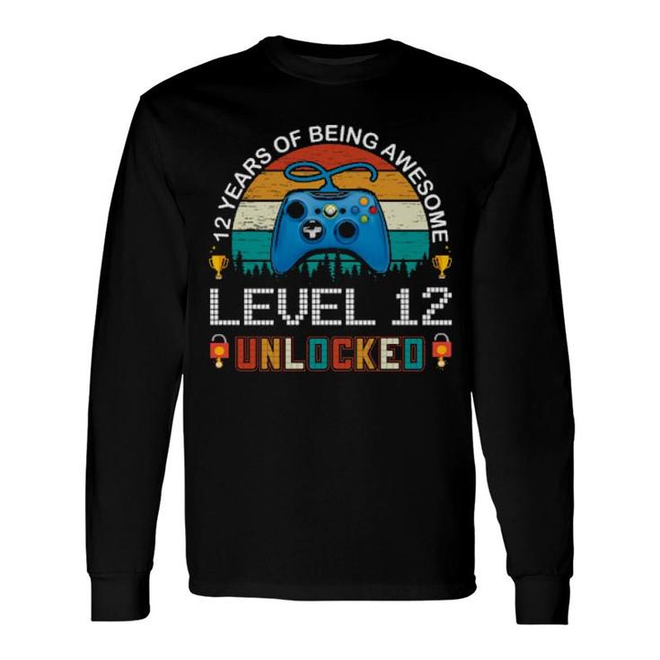 12 Years Of Being Awesome Long Sleeve T-Shirt