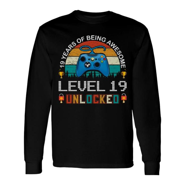 19 Years Of Being Awesome Long Sleeve T-Shirt