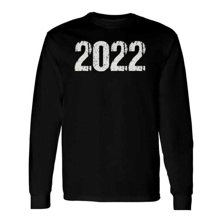 2022 New Year Vintage Retro Long Sleeve T-Shirt