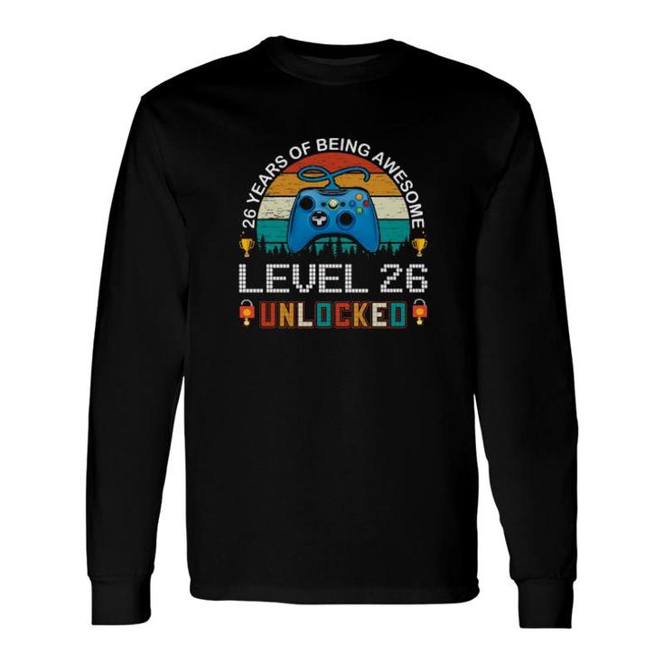26 Years Of Being Awesome Long Sleeve T-Shirt