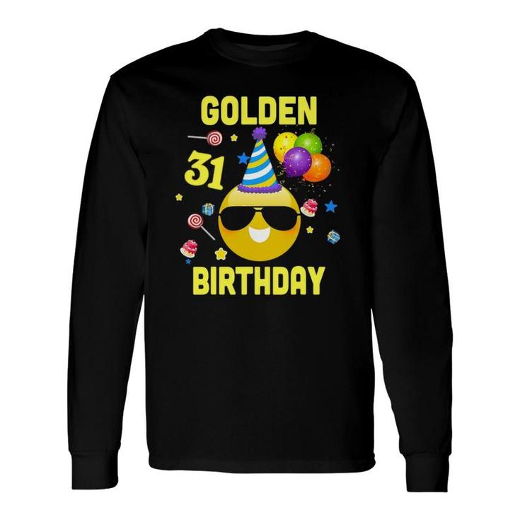 31St Birthday Golden Birthday 31 Years Old Long Sleeve T-Shirt T-Shirt