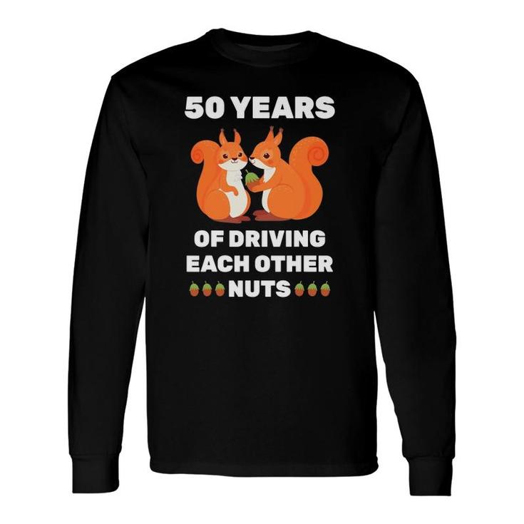 50Th 50 Years Wedding Anniversary Couple For Him Her Long Sleeve T-Shirt T-Shirt