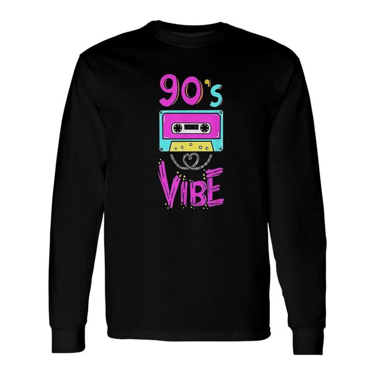 90s Cassette Vibe Long Sleeve T-Shirt