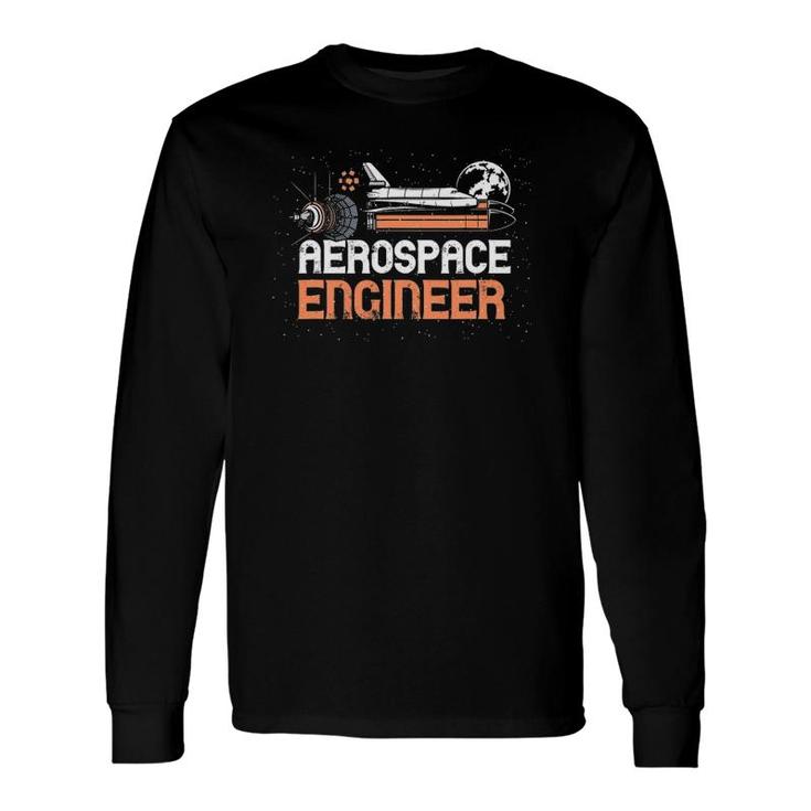 Aerospace Engineer Aeronautical Engineer Space Man Long Sleeve T-Shirt T-Shirt