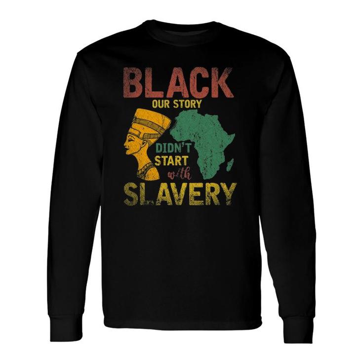 African American Heritage Egypt Pride Black History Month Long Sleeve T-Shirt T-Shirt
