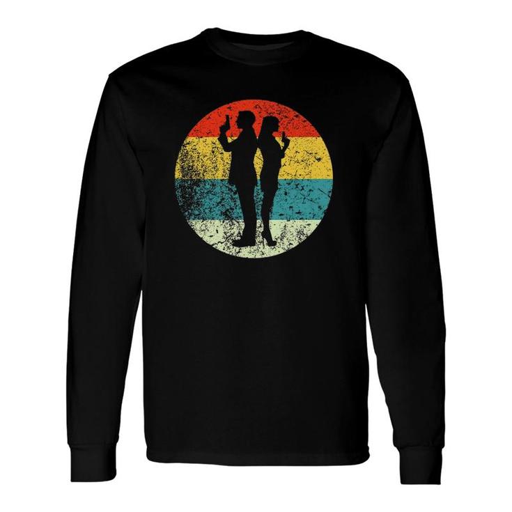 Agent Couple Happy Valentine's Day Mr And Mrs Smith Long Sleeve T-Shirt T-Shirt