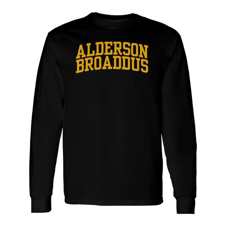 Alderson Broaddus School Student University Oc0236 Long Sleeve T-Shirt T-Shirt