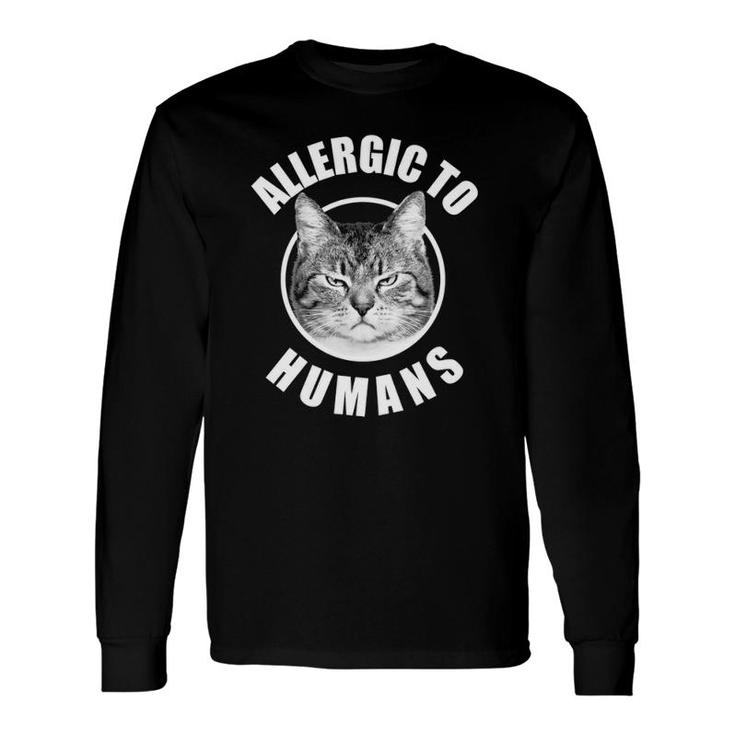 Allergic Cats Allergic To Humans Cats Long Sleeve T-Shirt T-Shirt