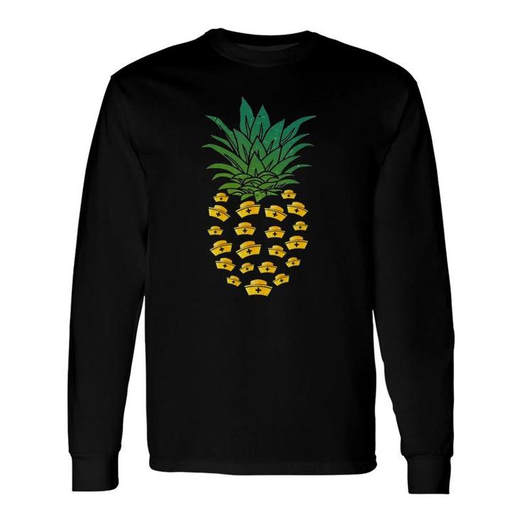 Aloha Pineapple Nurse Rn, Lpn, Prn Nursing Pineapple Long Sleeve T-Shirt