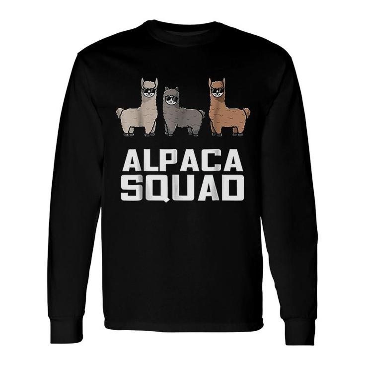 Alpaca For Alpaca Squad Lovers Long Sleeve T-Shirt