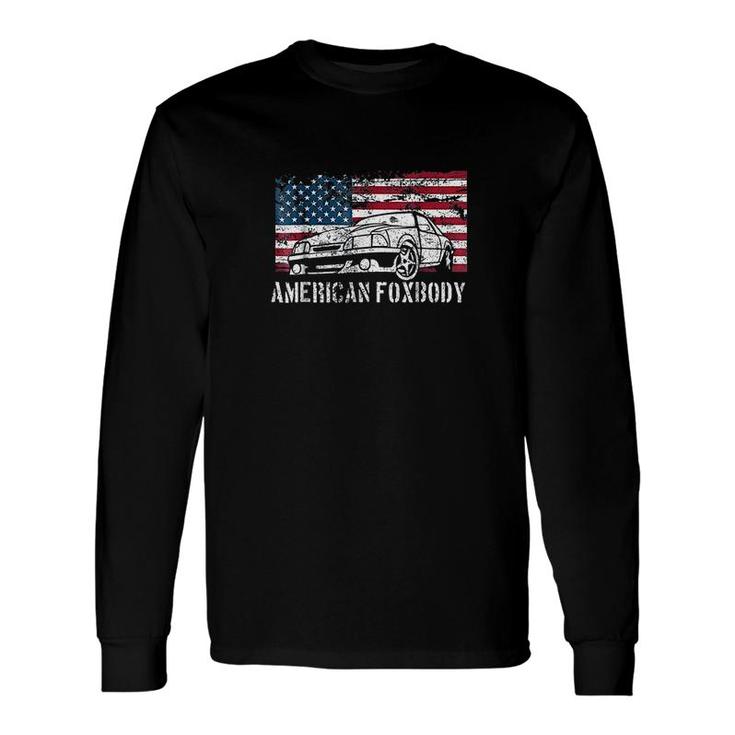 American Foxbody Muscle Car 50l Long Sleeve T-Shirt