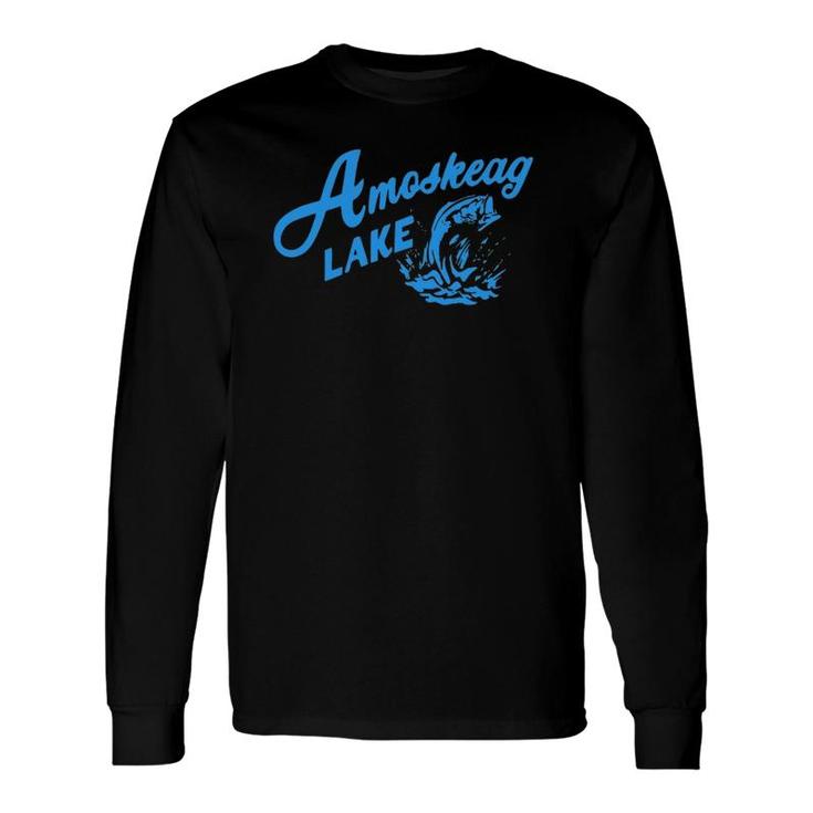 Amoskeag Lake For Fishing Lover Long Sleeve T-Shirt T-Shirt