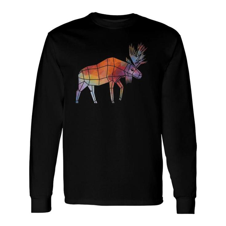 Animal World Moose Lover Wildlife Long Sleeve T-Shirt T-Shirt