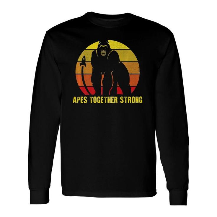 Apes Together Strong Graphic Stock Trading Meme Long Sleeve T-Shirt T-Shirt
