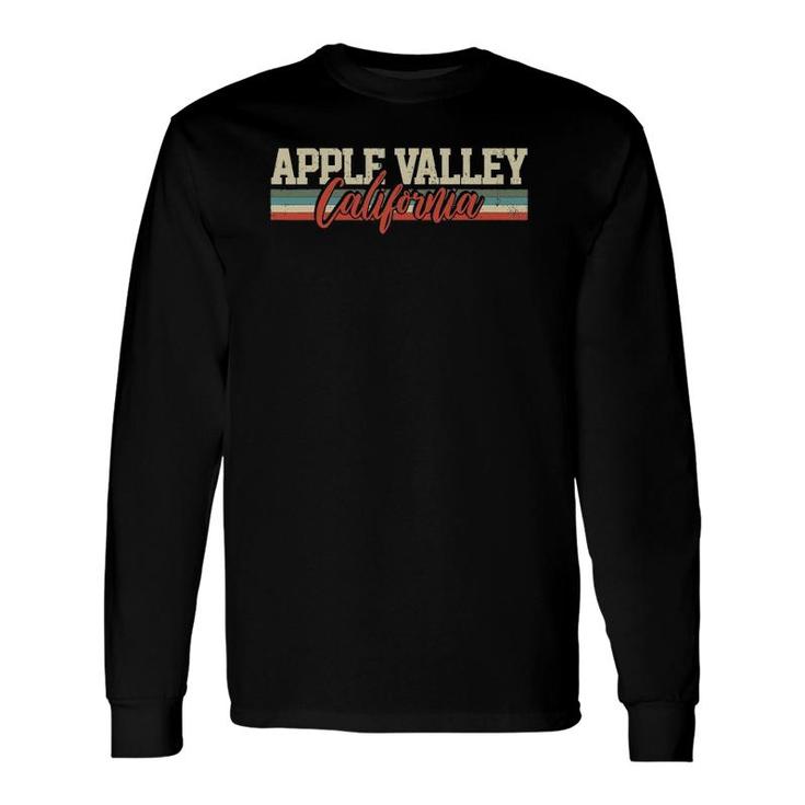 Apple Valley California Vintage Retro Long Sleeve T-Shirt T-Shirt