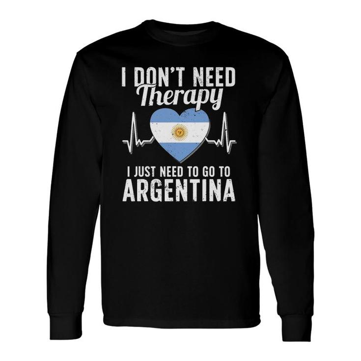 Argentinian Flag I Argentina Flag I Vacation Argentina Long Sleeve T-Shirt T-Shirt