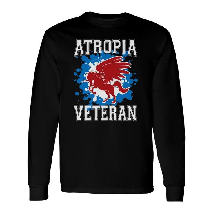Atropia Veteran 4Th Of July Unicorn Dd 214 Ver2 Long Sleeve T-Shirt T-Shirt
