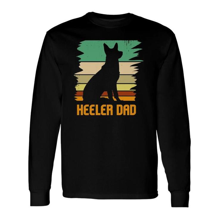 Australian Cattle Dog Heeler Dad Long Sleeve T-Shirt T-Shirt