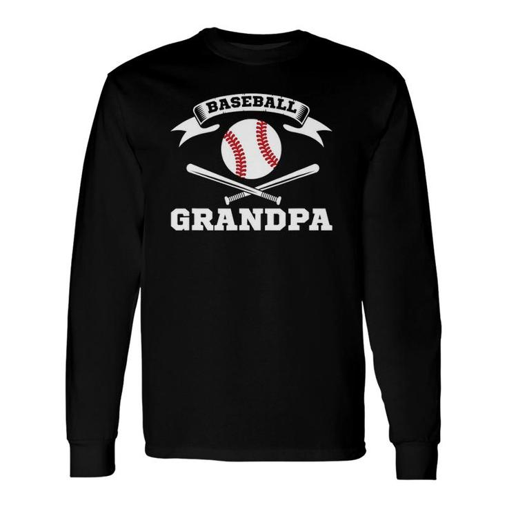 Baseball Grandpa Pitcher Strikeout Baseball Player Long Sleeve T-Shirt T-Shirt
