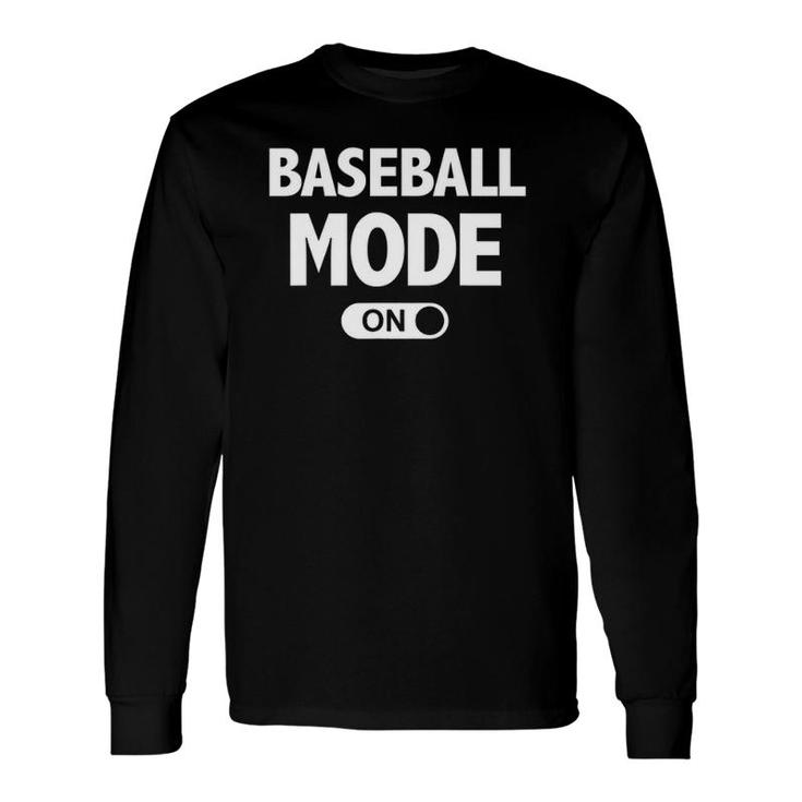 Baseball Baseball Lover Players Long Sleeve T-Shirt