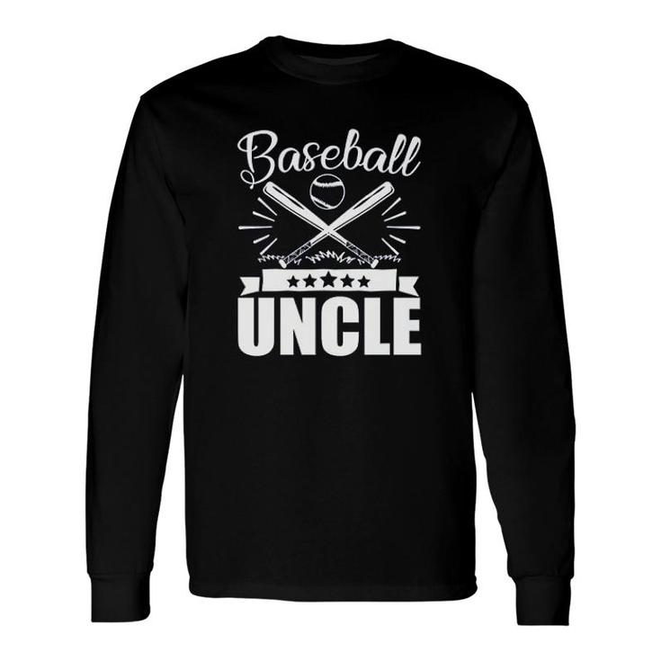 Baseball Uncle Long Sleeve T-Shirt T-Shirt