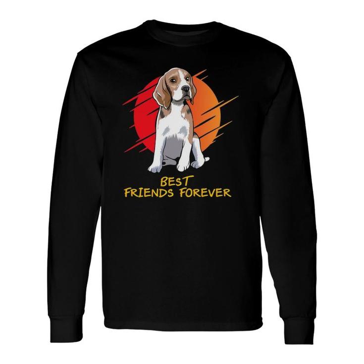 Beagle Best Friends Idea Vintage Retro Long Sleeve T-Shirt T-Shirt