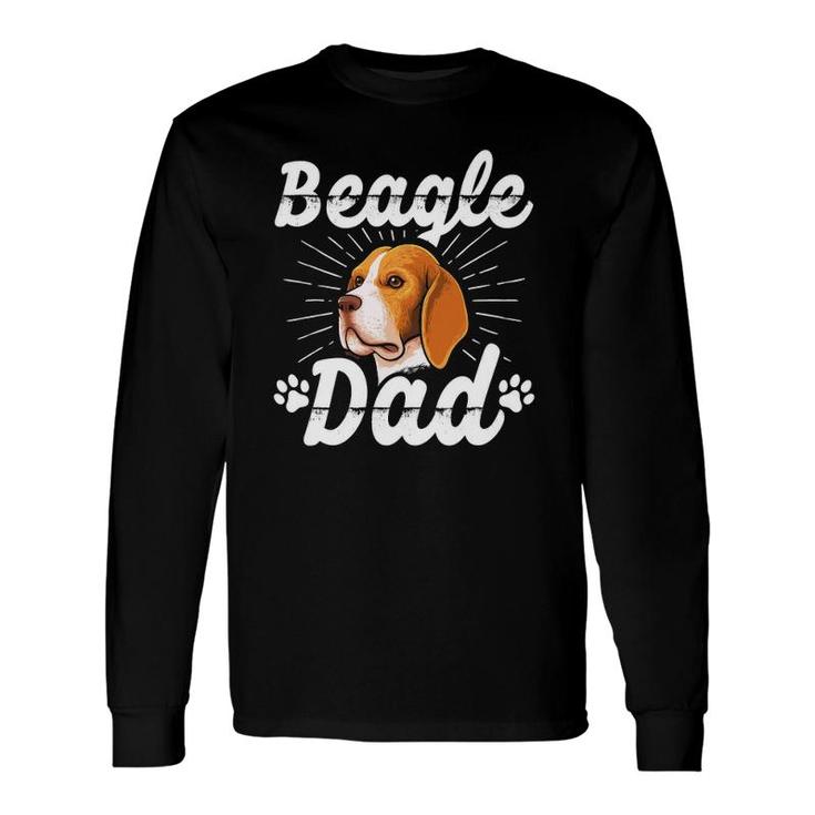 Beagle Dad Dog Owner Dog Dad Beagle Long Sleeve T-Shirt T-Shirt