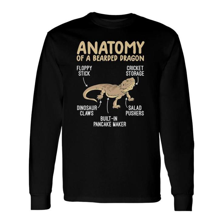 Anatomy Of A Komodo Dragon The Bearded Dragon T-Shirt