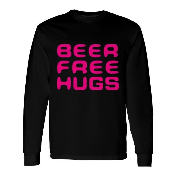 Beer Free Hugs Long Sleeve T-Shirt