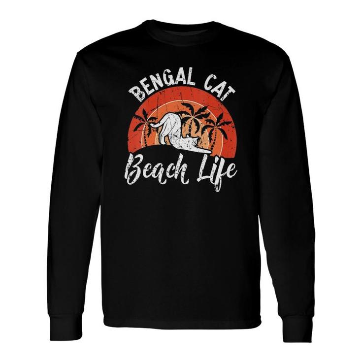 Bengal Cat Kitty Lover Meow Leopard Skin Cashmere Pet Long Sleeve T-Shirt T-Shirt
