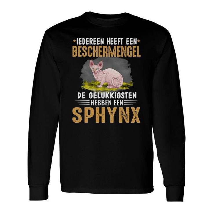 Beschermengel Sphynx Long Sleeve T-Shirt