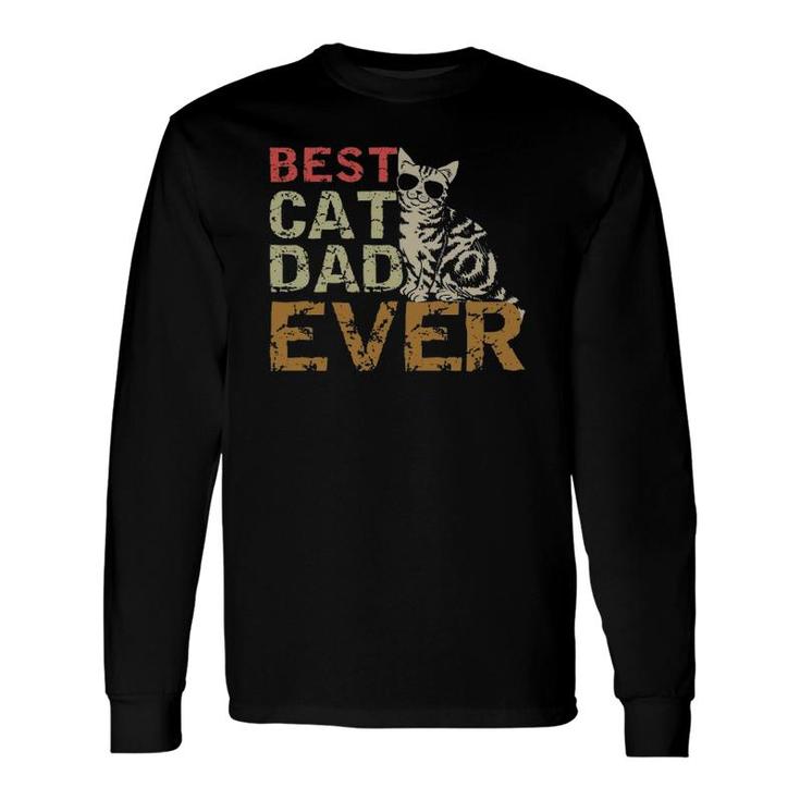 Best Cat Dad Ever Essential Long Sleeve T-Shirt T-Shirt
