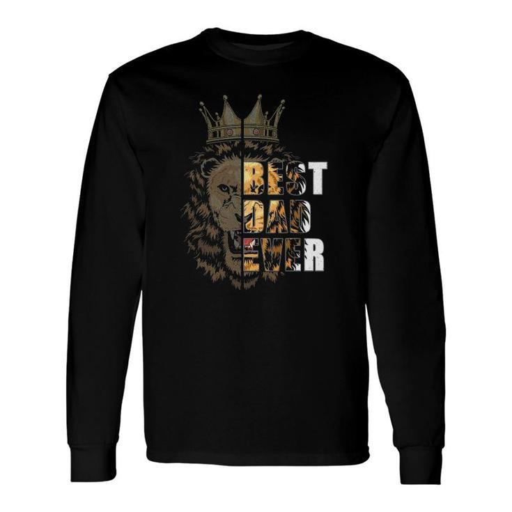 Best Dad Ever Lion Father's Day Long Sleeve T-Shirt T-Shirt