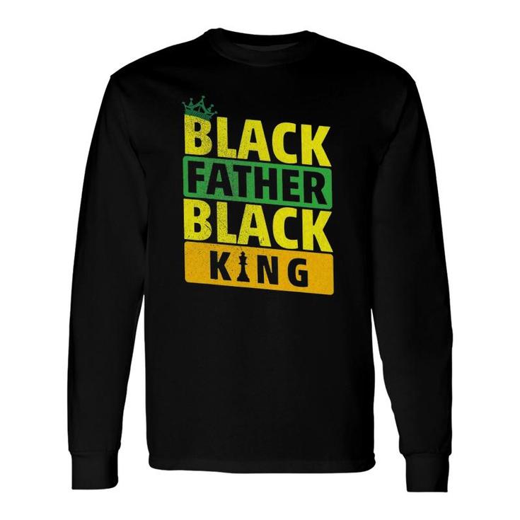 Black Father Husband Dope Black Dad Black King Long Sleeve T-Shirt T-Shirt