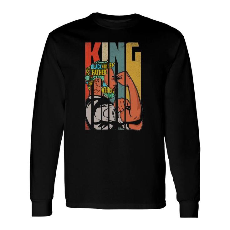 Black Father Lives Matter Dope Black Dad King Father's Day Long Sleeve T-Shirt T-Shirt