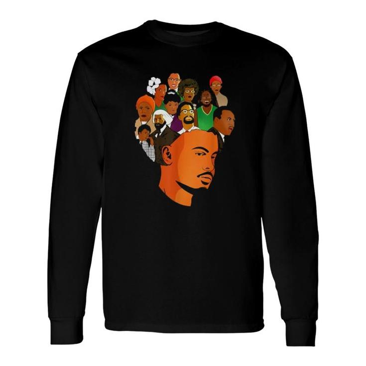 Black History Month Powerful Roots Long Sleeve T-Shirt T-Shirt