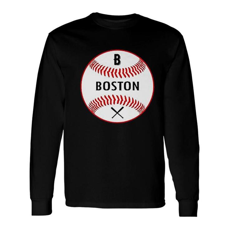 Boston Baseball Massachusetts Long Sleeve T-Shirt