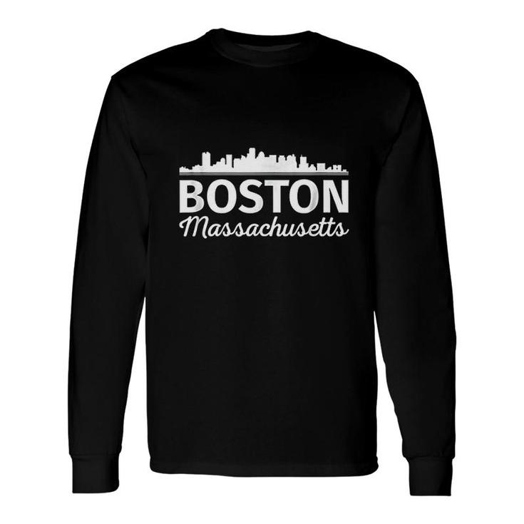 Boston Massachusetts Long Sleeve T-Shirt