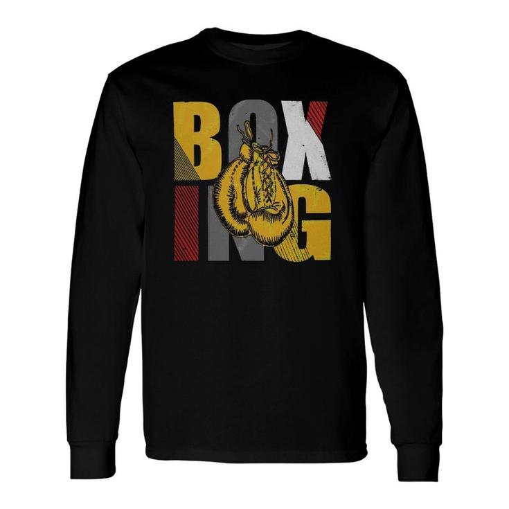 Boxing Boxer Fighting Sport Lover Long Sleeve T-Shirt T-Shirt