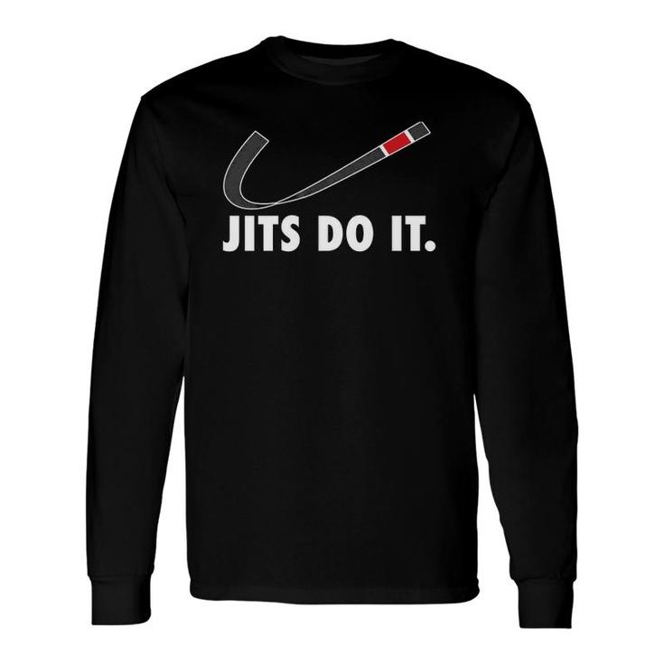 Brazilian Jiu-Jitsu Bjj Black Belt Jits Do It Long Sleeve T-Shirt T-Shirt