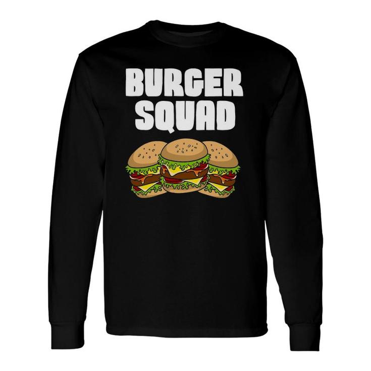 Burger Art For Hamburger Cheeseburger Lover Long Sleeve T-Shirt T-Shirt