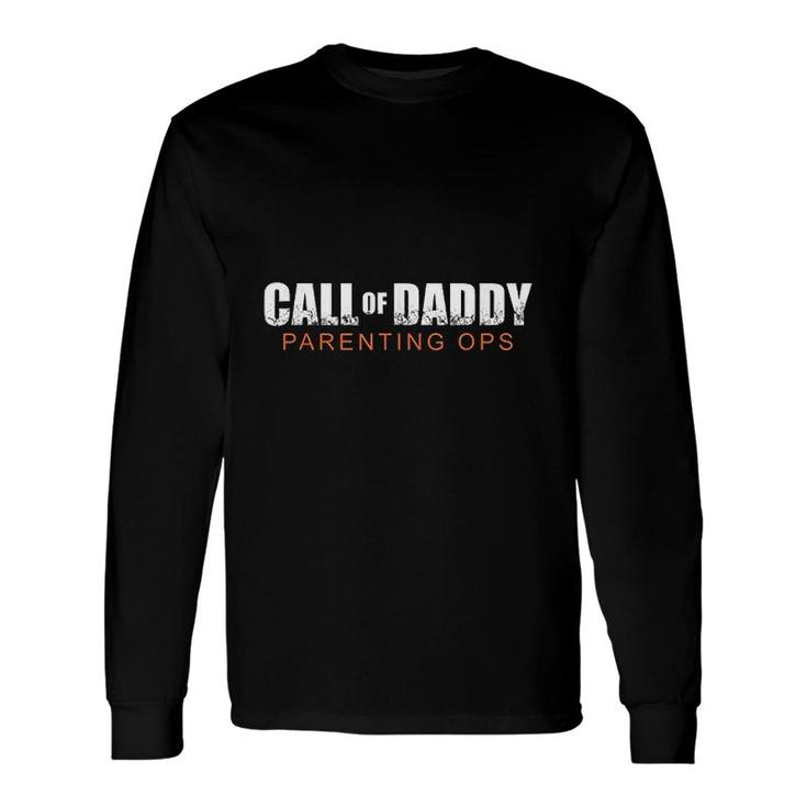 Call Of Dad Parenting Ops Long Sleeve T-Shirt