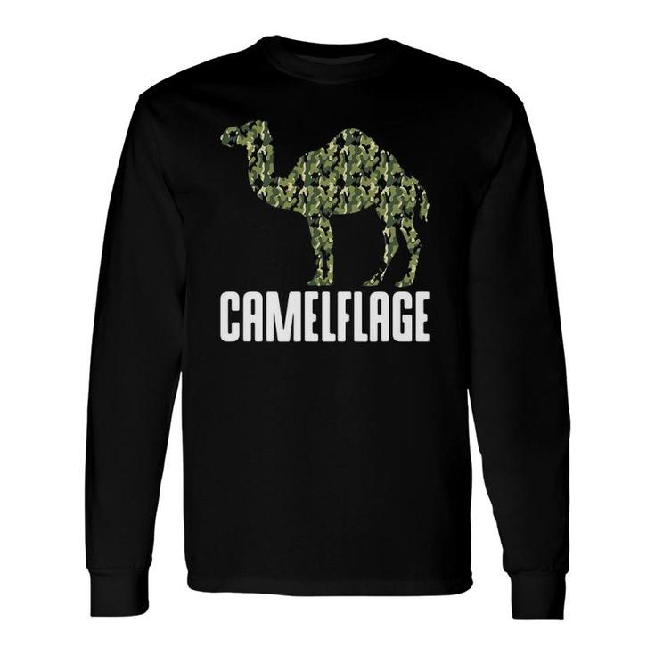 Camouflage Camel Dromedary Camelflage Hump Day Camo Outfit Long Sleeve T-Shirt T-Shirt Camouflage Camel Dromedary Camelflage Hump Day Camo Outfit Long Sleeve T-Shirt T-Shirt
