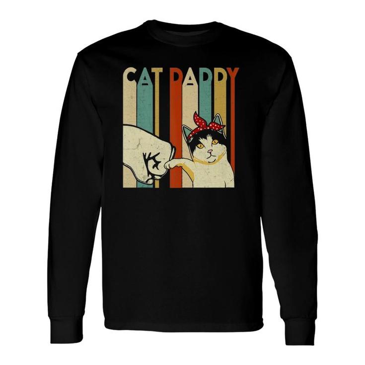 Cats 365 Cat Daddy Retro Cats Long Sleeve T-Shirt T-Shirt