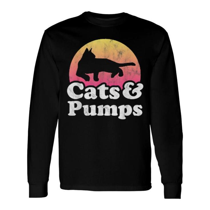 Cats And Pumps's Or's Cat And Pump Shoes Long Sleeve T-Shirt T-Shirt